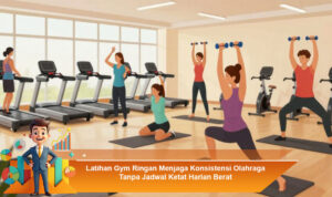 Latihan-Gym-Ringan-Menjaga-Konsistensi-Olahraga-Tanpa-Jadwal-Ketat-Harian-Berat